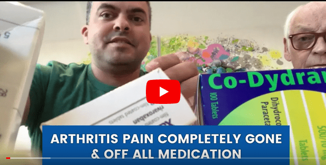 Full arthritis recovery and off all medication because of X39 stem cell patches